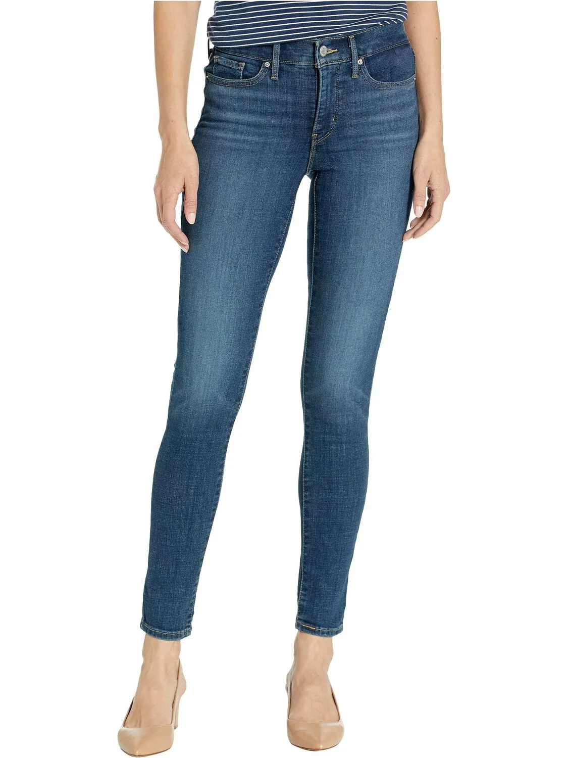 Джинсы Levi's Womens 311 Shaping Skinny, цвет Maui Views — голубой