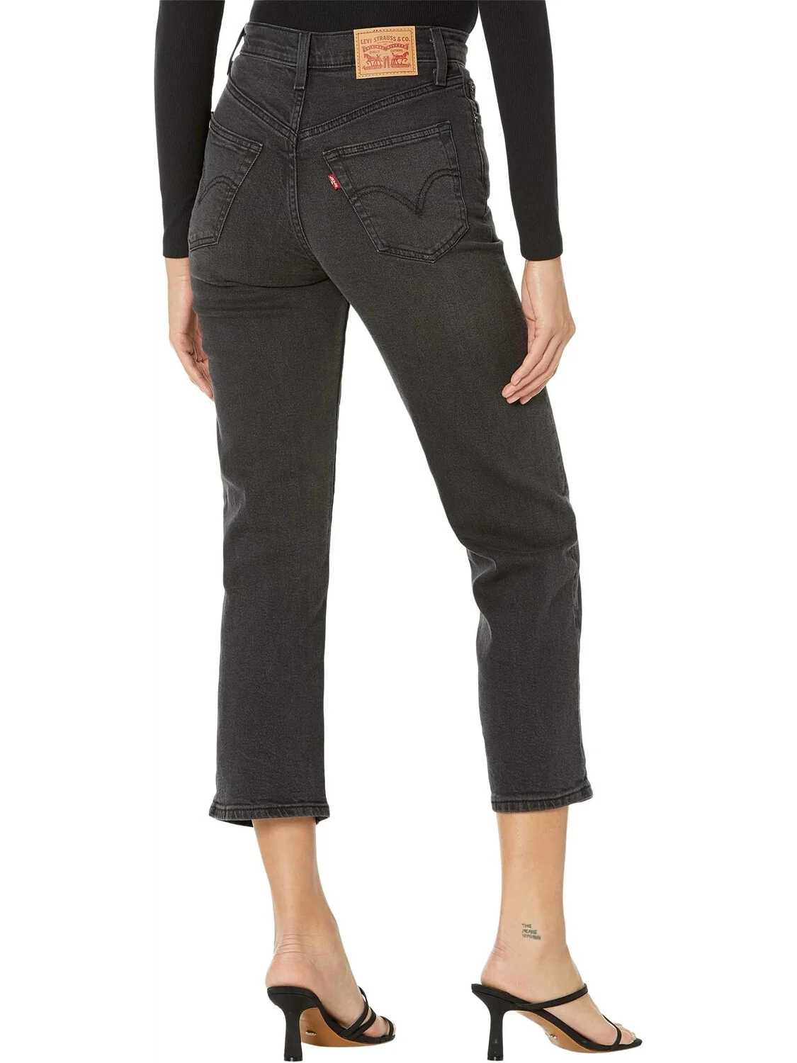 Джинсы Levi's Womens Ribcage Straight Ankle — 2