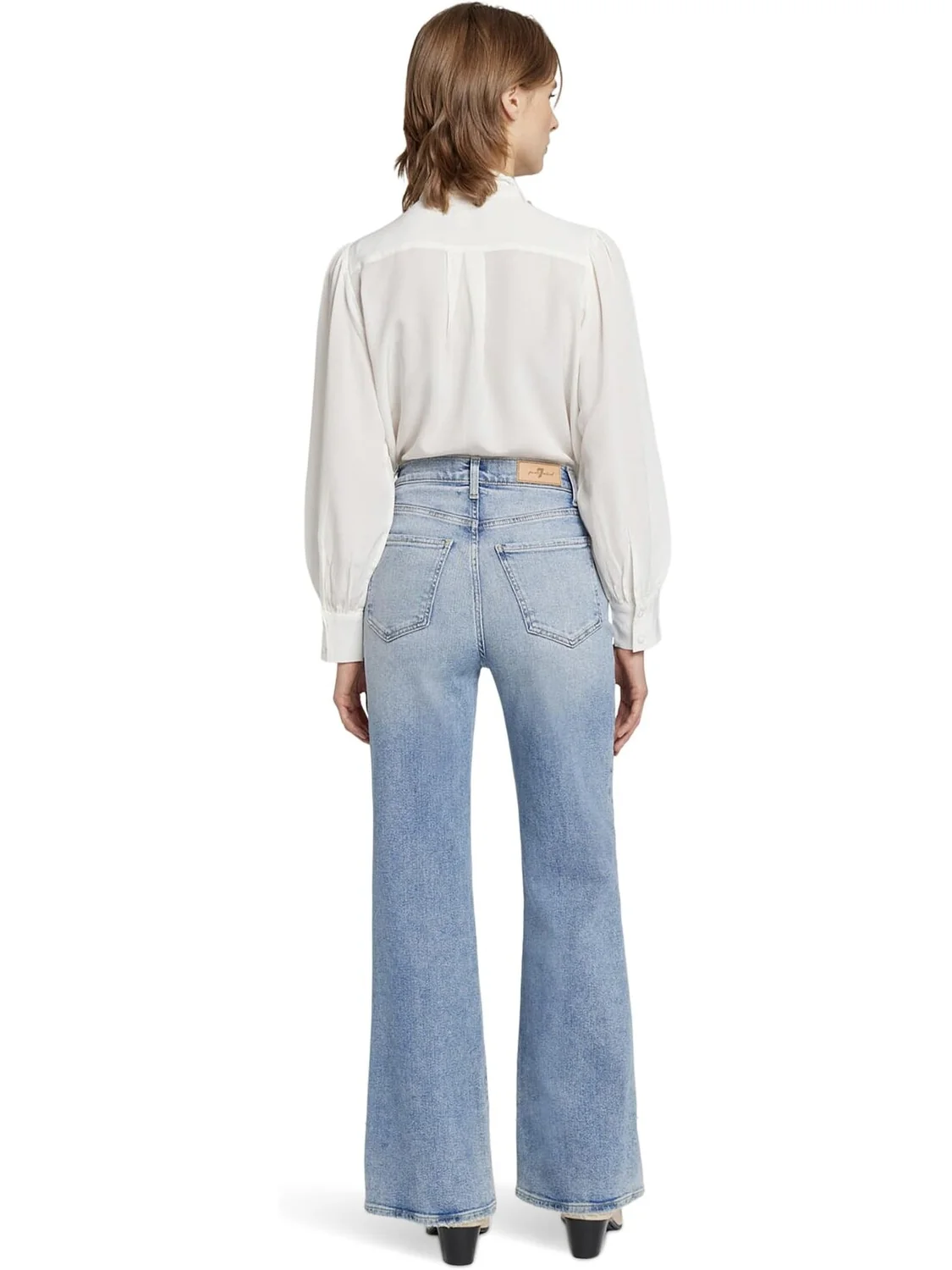 Джинсы Ultra High Rise Jo in Must 7 For All Mankind, цвет Must — 2