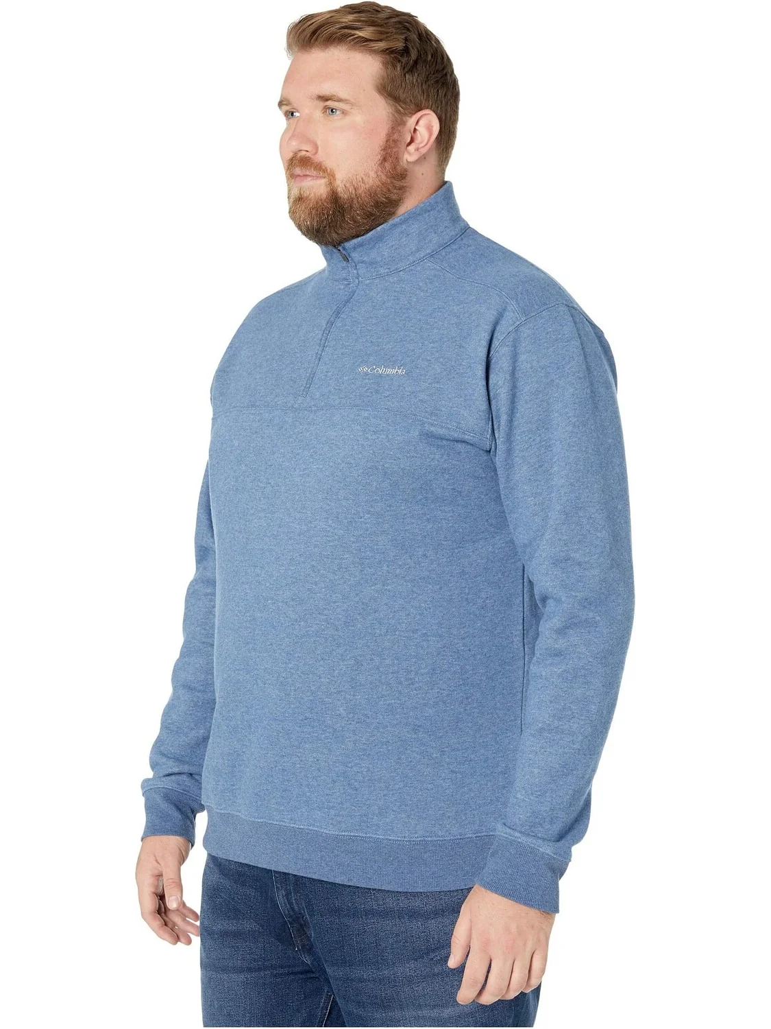 Толстовка Big & Tall Hart Mountain II 1/2 Zip Columbia — 2
