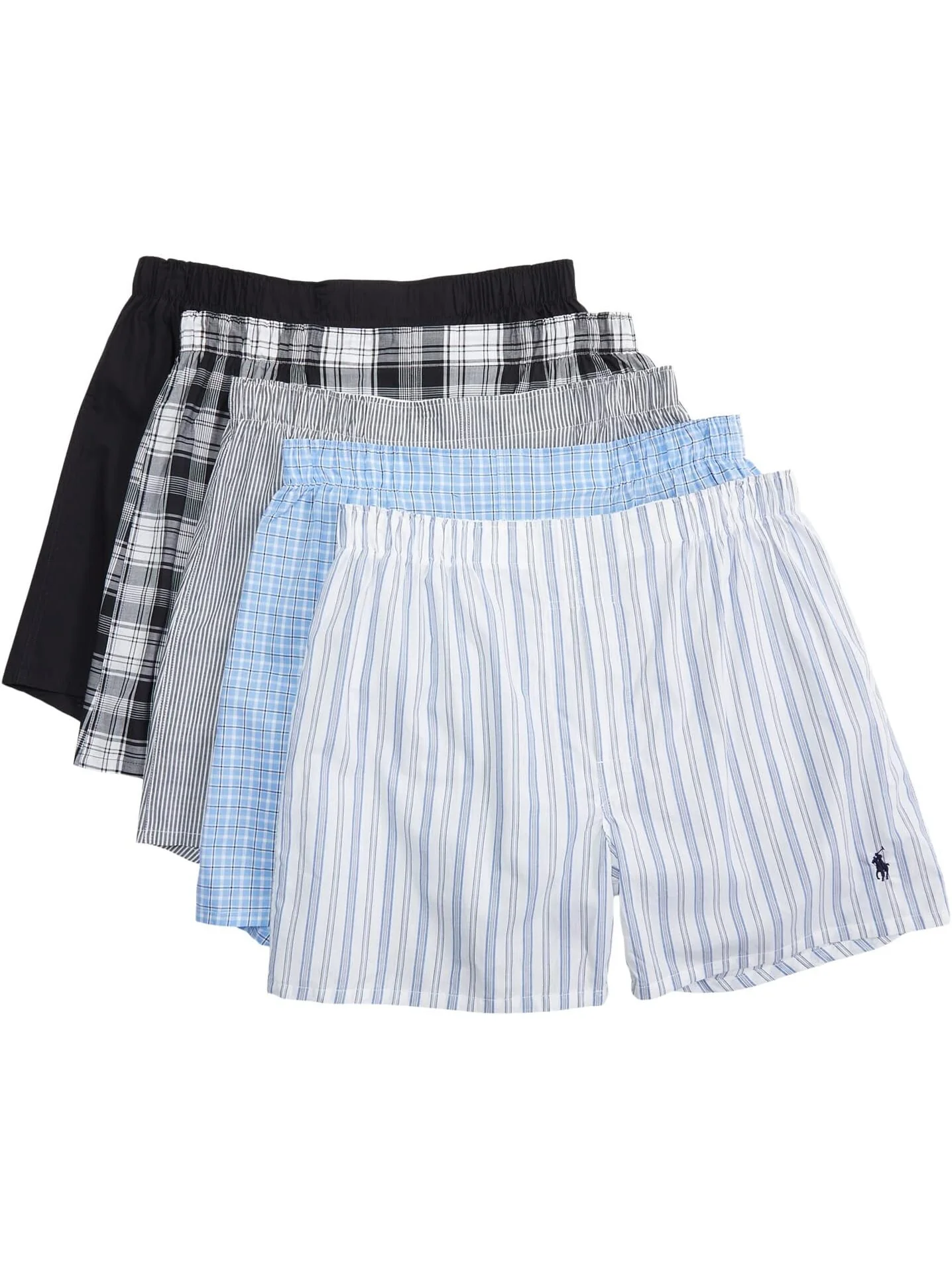 Комплект Polo Ralph Lauren Classic Fit Woven,5 предметов — голубой