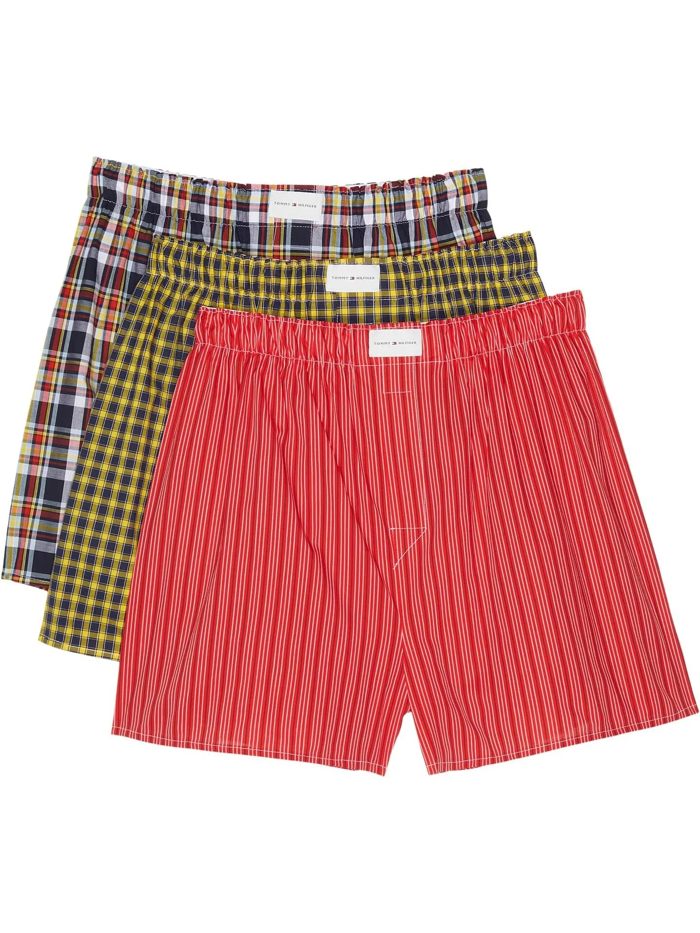 Комплект трусов Tommy Hilfiger Cotton Classics Woven Boxer, 3 предмета — 1