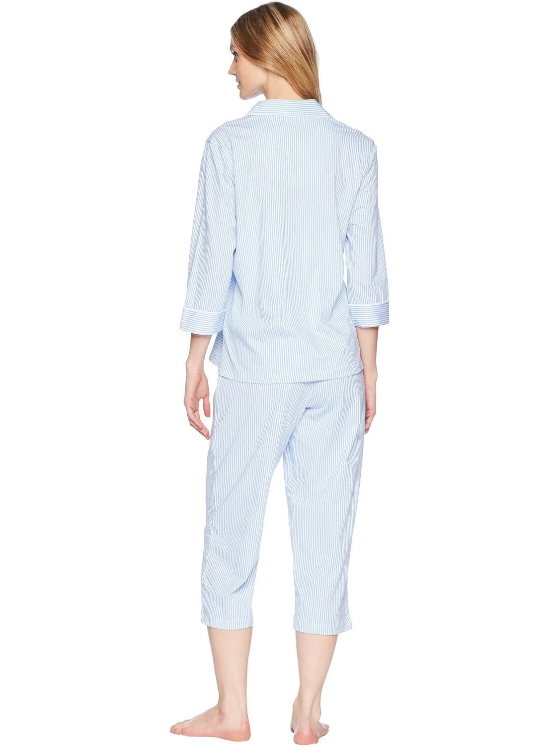 Пижамный комплект-капри Essentials Bingham Knits LAUREN Ralph Lauren — 3