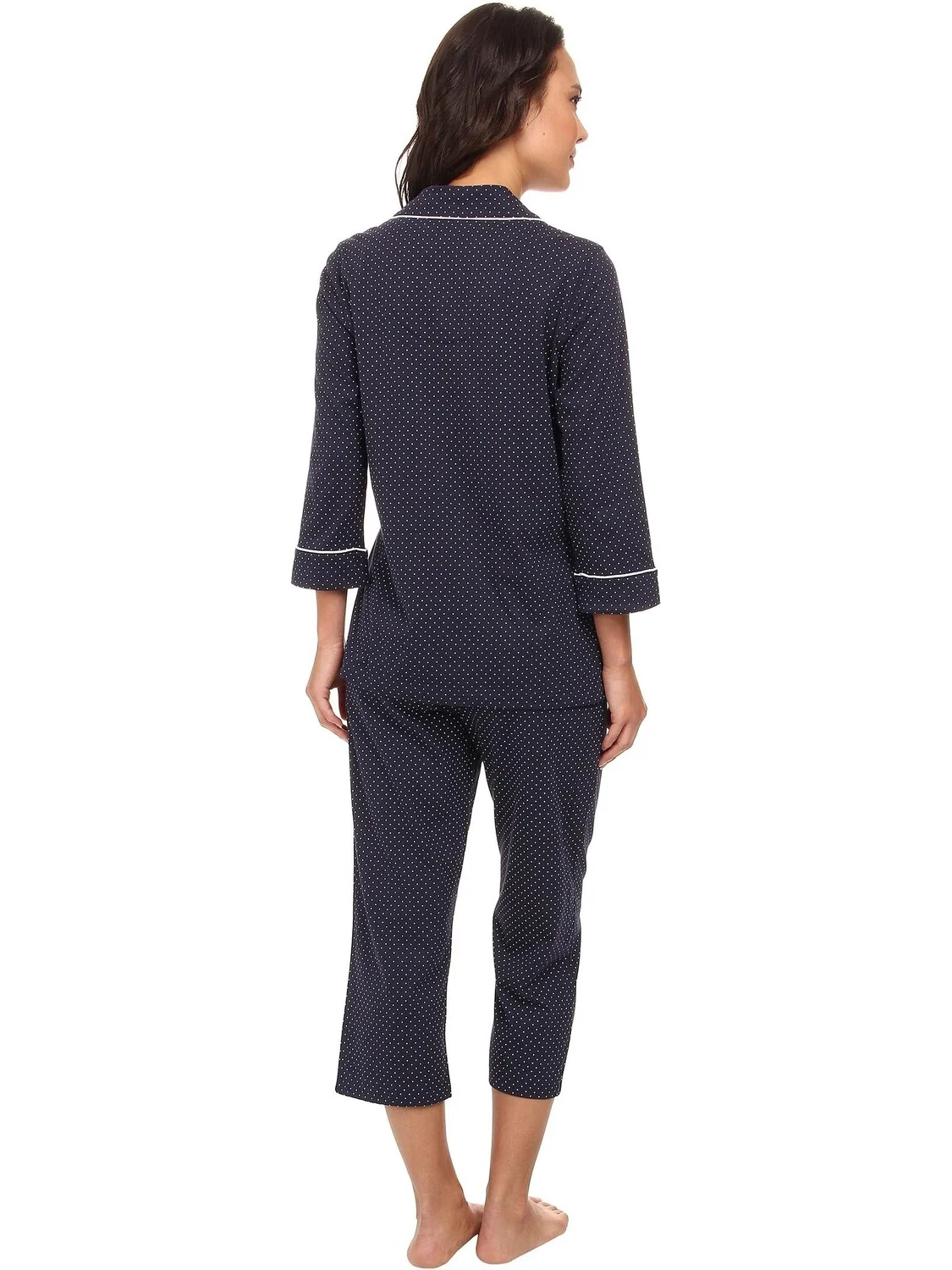 Пижамный комплект-капри Essentials Bingham Knits LAUREN Ralph Lauren — 3