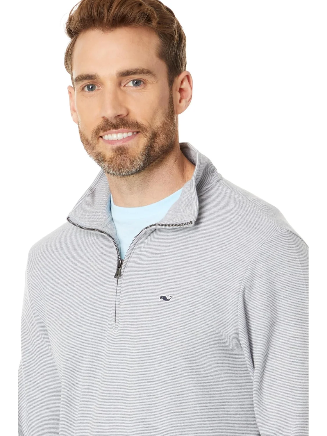 Толстовка Saltwater 1/4 Zip Vineyard Vines — 3