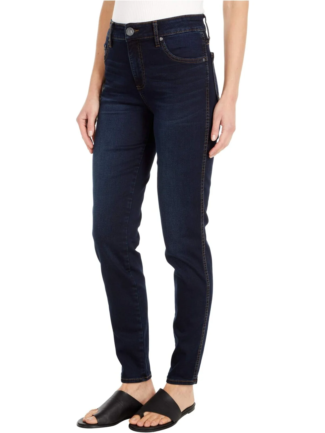 Джинсы Diana Skinny Jeans KUT from the Kloth, цвет Initiative Wash — 2