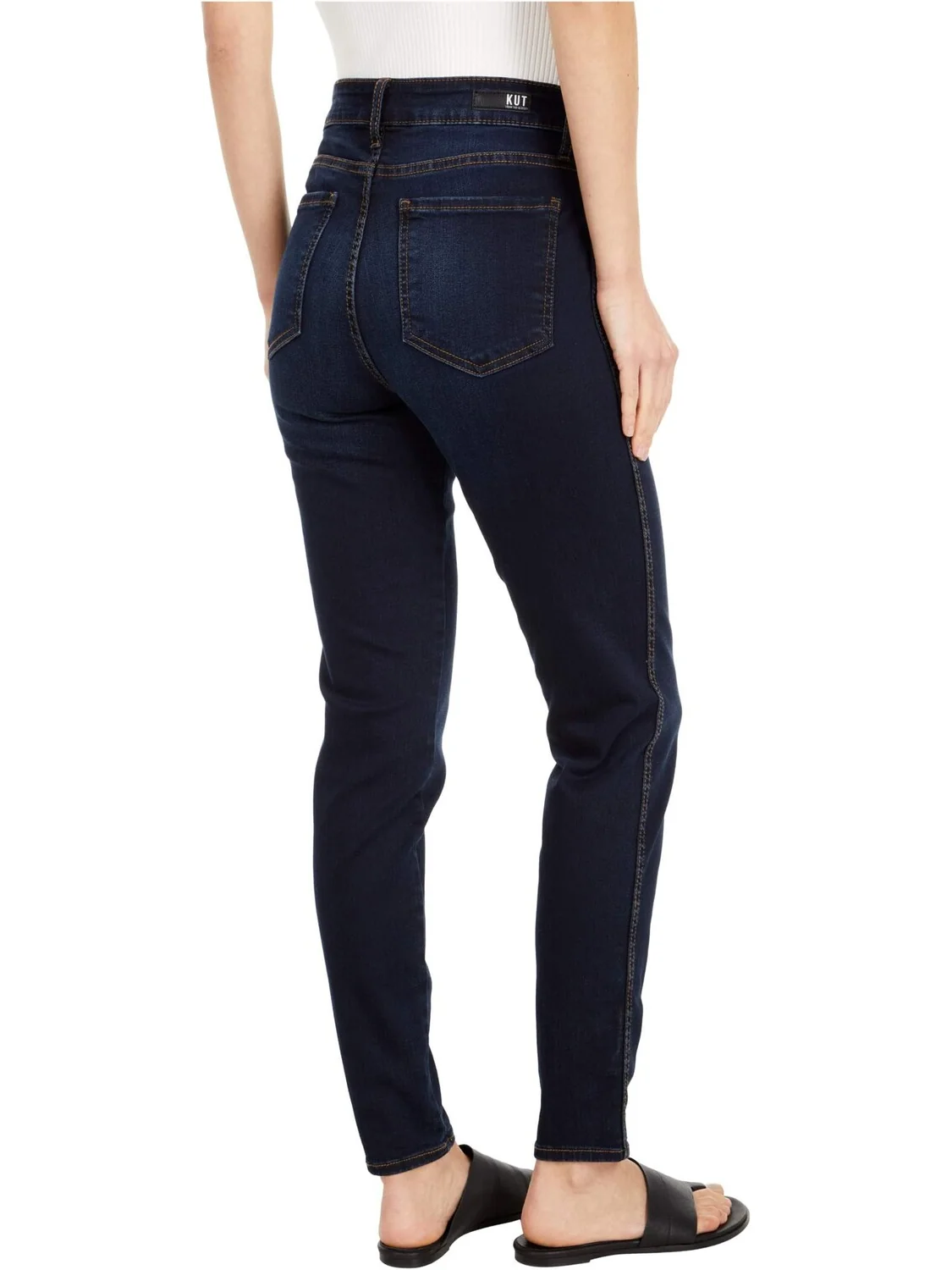 Джинсы Diana Skinny Jeans KUT from the Kloth, цвет Initiative Wash — 3