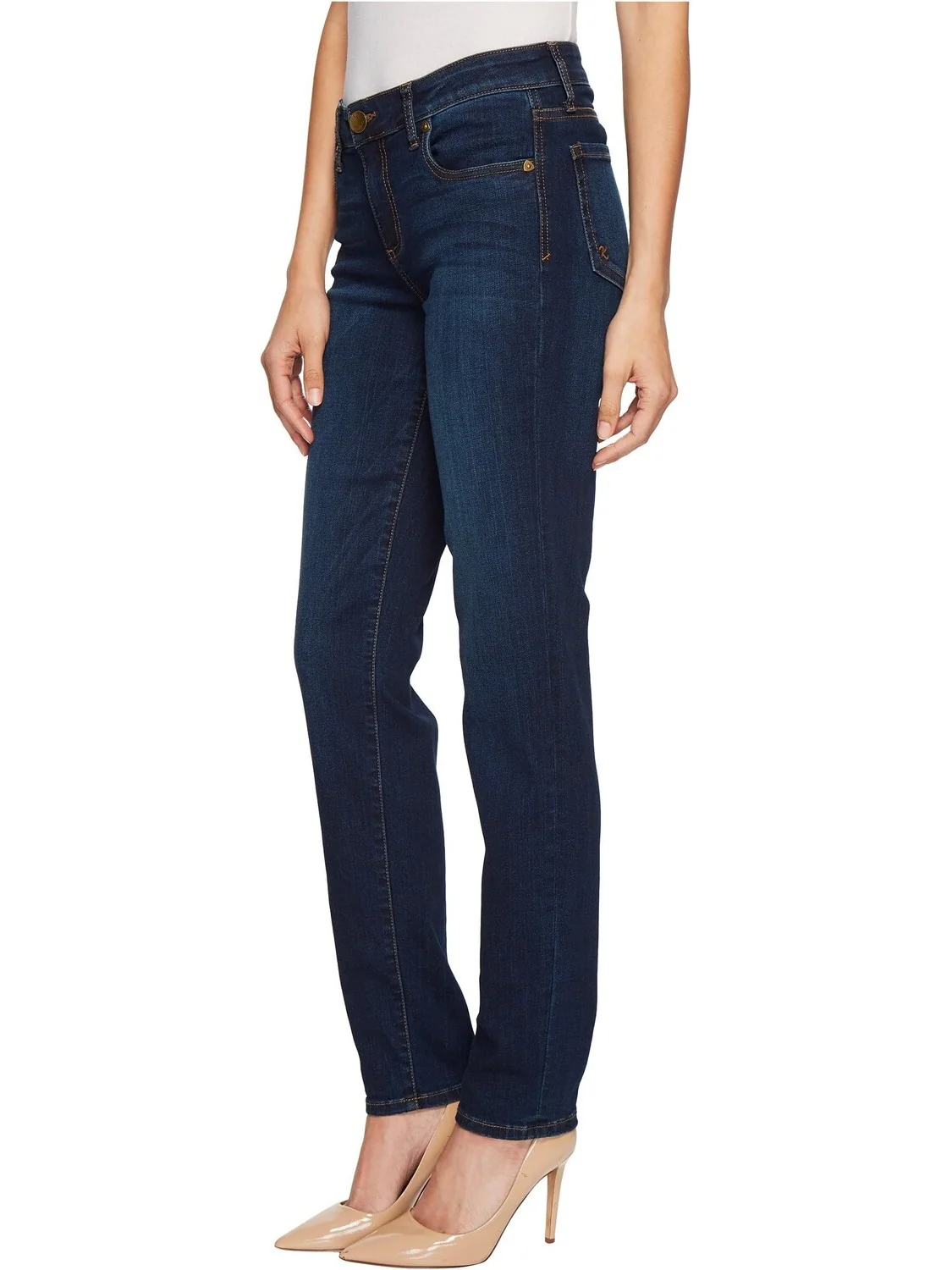 Джинсы Diana Skinny Jeans KUT from the Kloth, цвет Systematic — 2