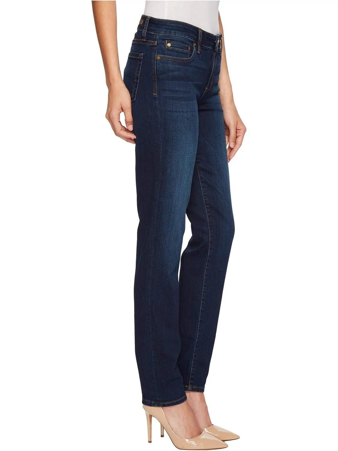 Джинсы Diana Skinny Jeans KUT from the Kloth, цвет Systematic — 4