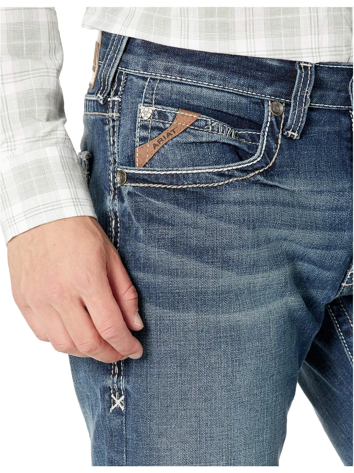 Джинсы M5 Slim Bootcut Jeans in Lennox Ariat, цвет Lennox — 3