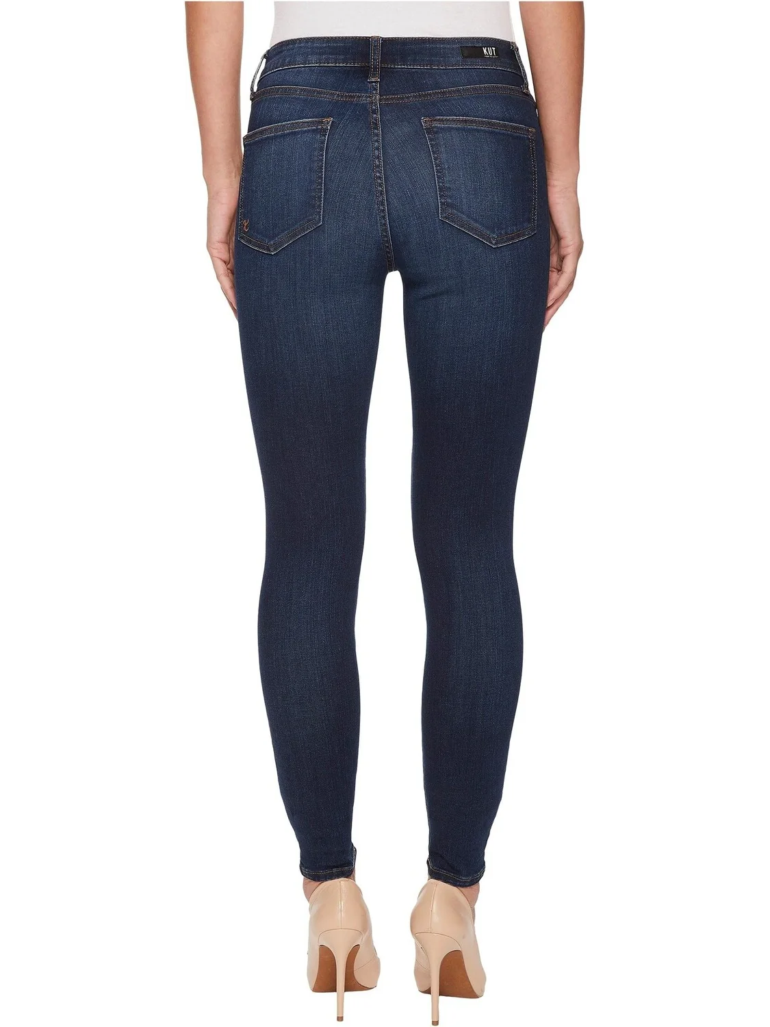 Джинсы Mia High-Rise Ankle Skinny Jeans KUT from the Kloth — 3