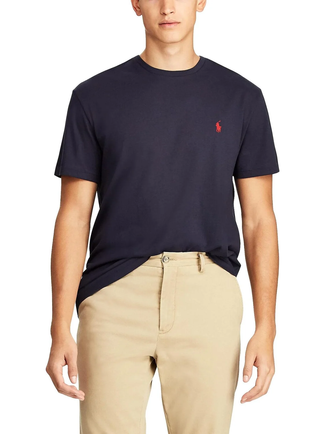 Классическая футболка с круглым вырезом Polo Ralph Lauren — 1