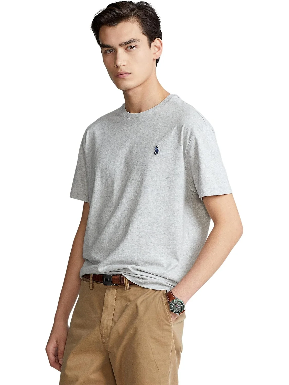 Классическая футболка с круглым вырезом Polo Ralph Lauren — 1