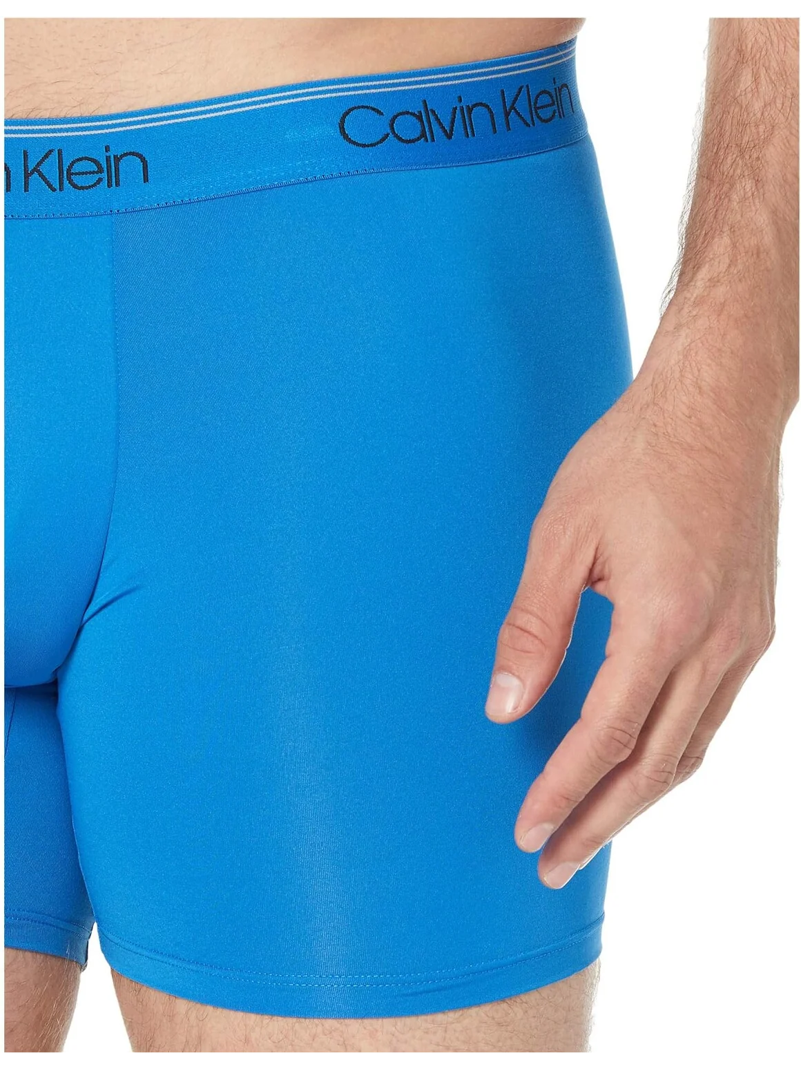 Комплект трусов-боксеров из микроэластичной ткани, 3 шт. Calvin Klein Underwear — 3