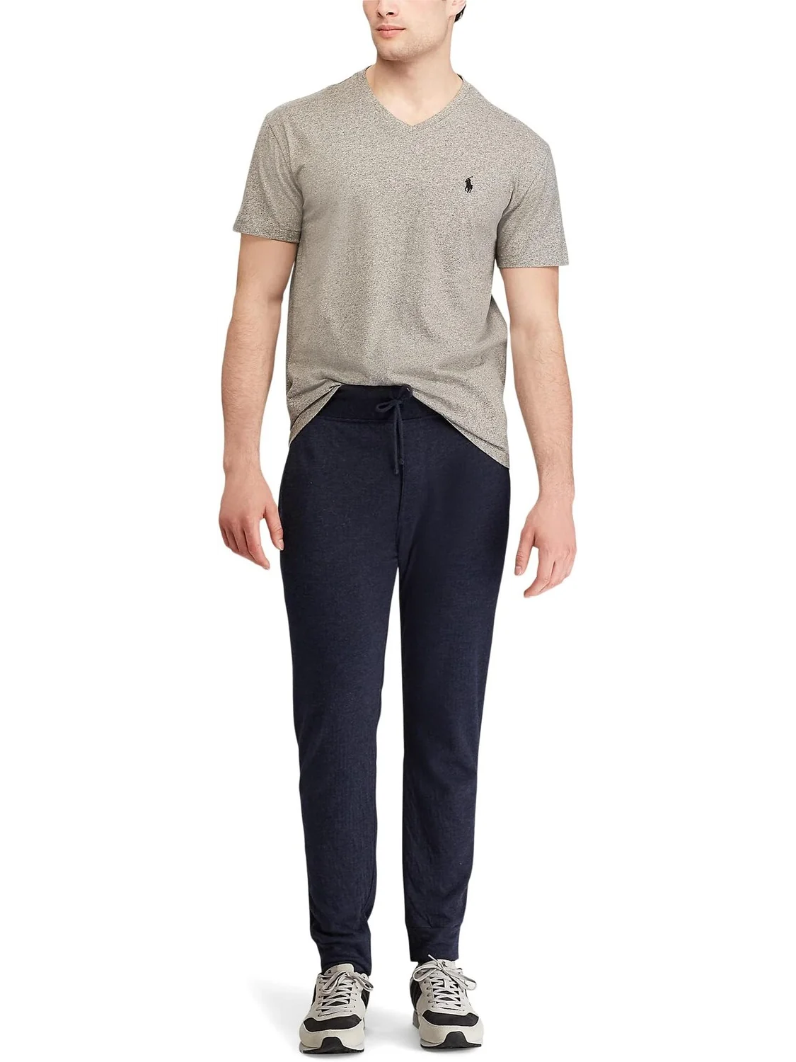 Классическая футболка с V-образным вырезом Polo Ralph Lauren — 3