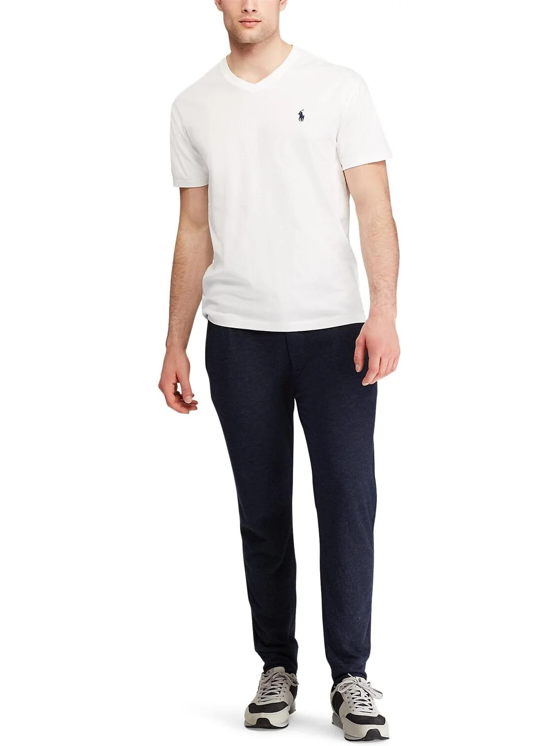 Классическая футболка Polo Ralph Lauren с V-образным вырезом — 3