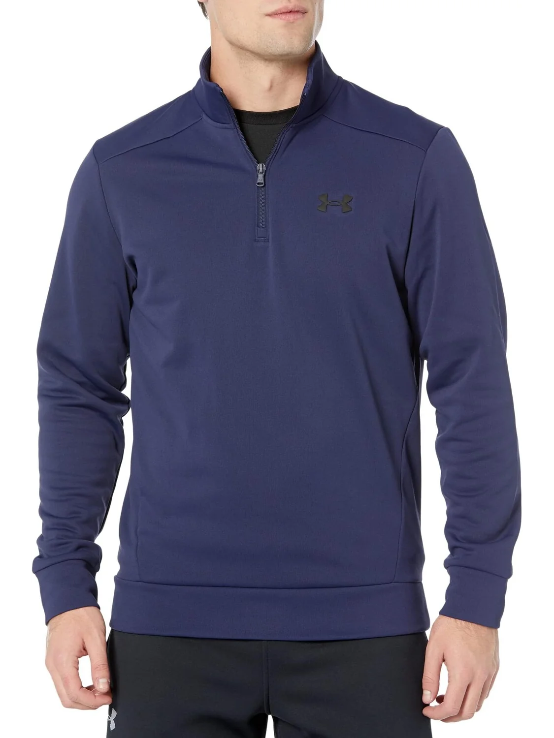 Толстовка Armour Fleece 1/4 Zip Under Armour — черный