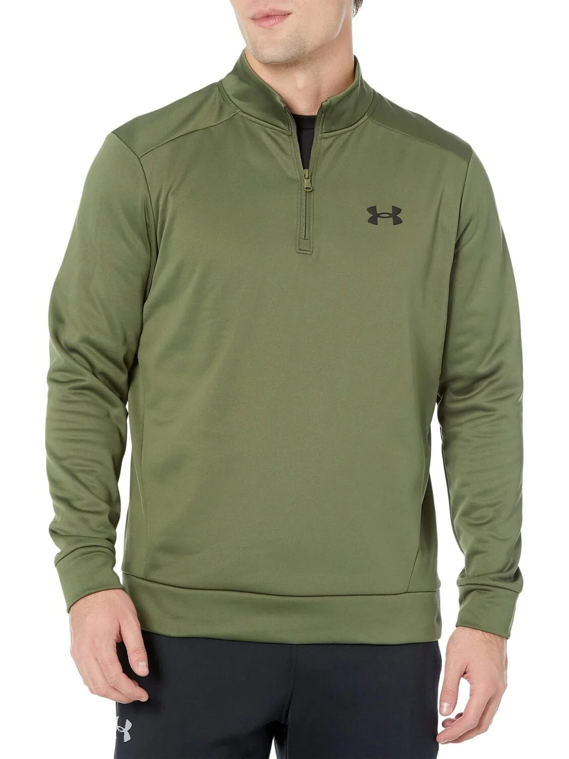 Толстовка Armour Fleece 1/4 Zip Under Armour — черный