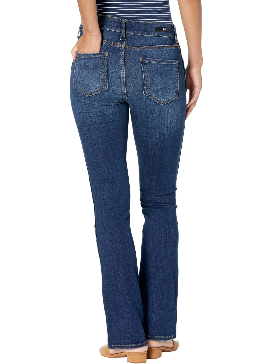 Джинсы Natalie High Rise Bootcut Jeans KUT from the Kloth — 2