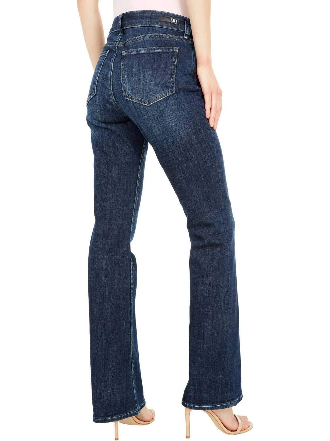 Джинсы Natalie High Rise Bootcut Jeans KUT from the Kloth, цвет Monitored — 3