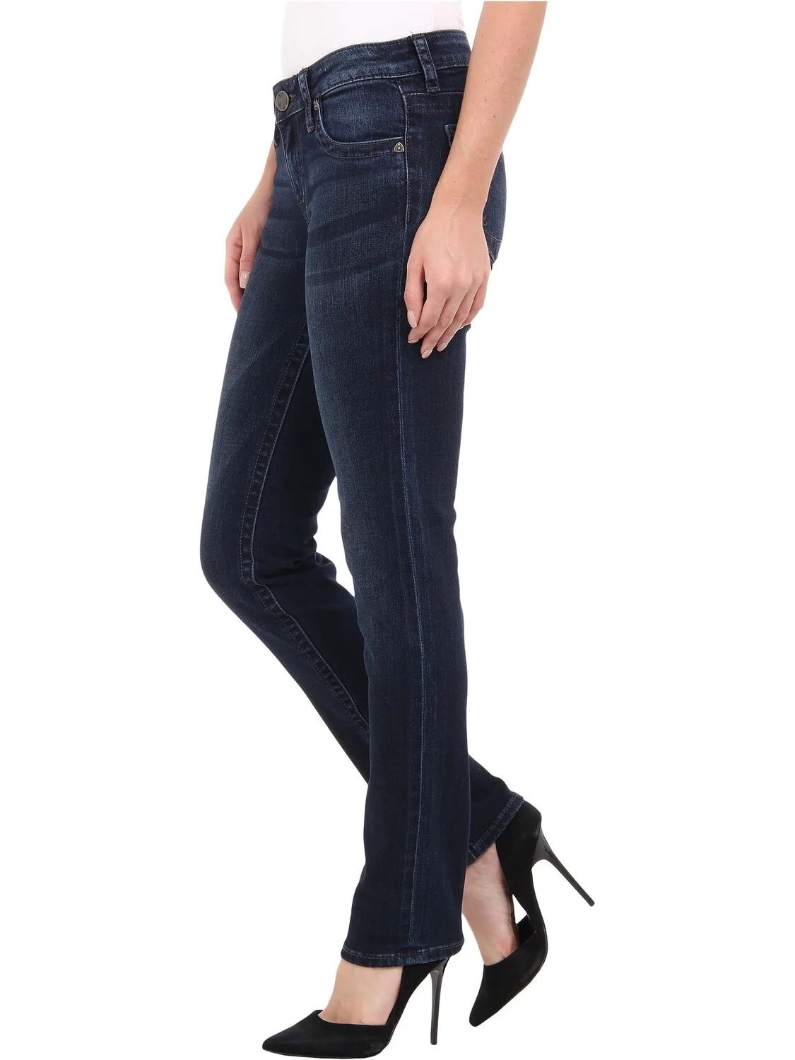 Джинсы Stevie Straight Leg Jeans KUT from the Kloth, цвет Breezy — 2