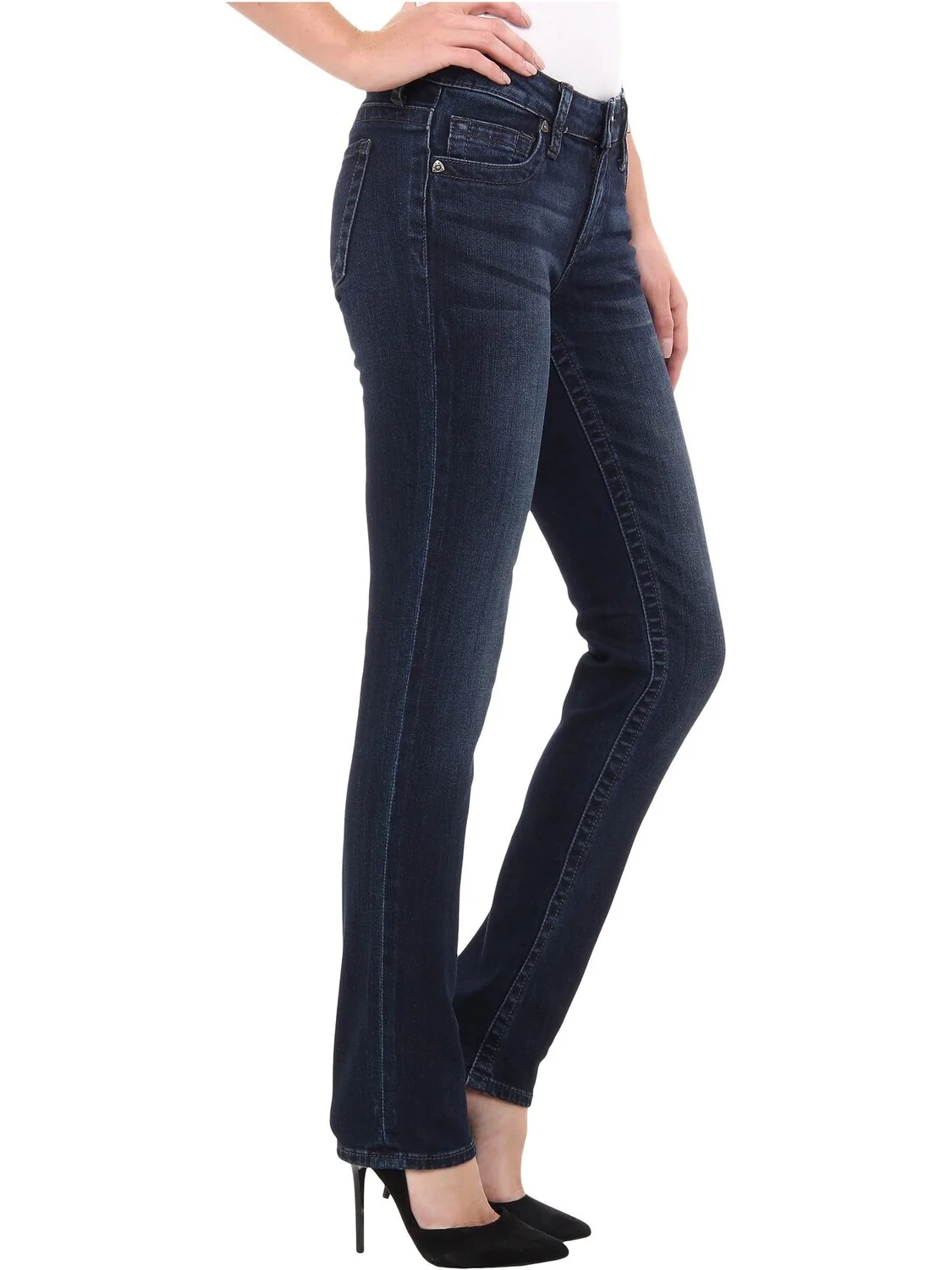 Джинсы Stevie Straight Leg Jeans KUT from the Kloth, цвет Breezy — 4