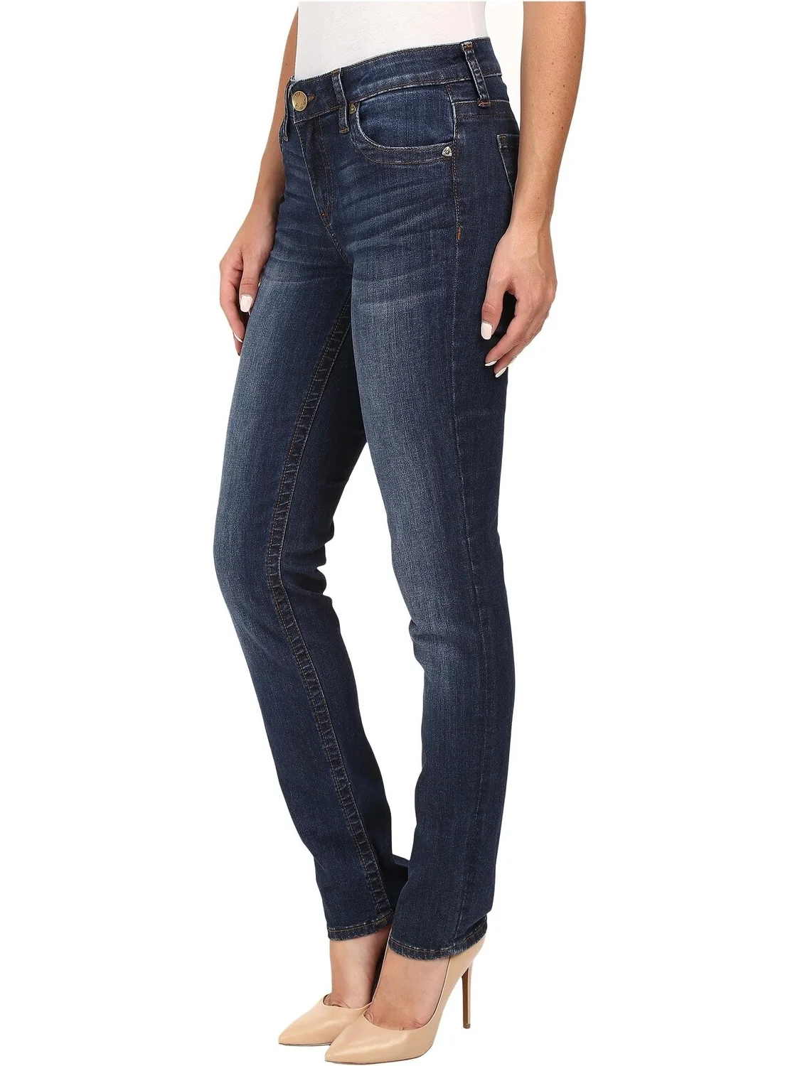Джинсы Stevie Straight Leg Jeans KUT from the Kloth — 2