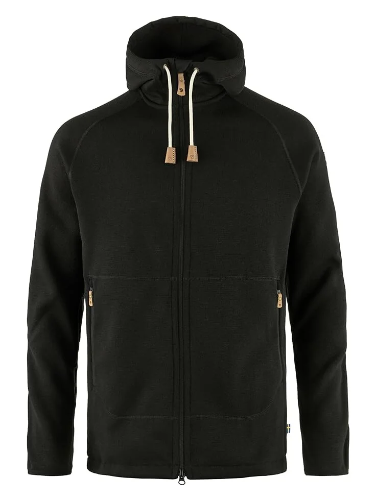 Худи Fjällräven Övik Fleece — изображение 1 из 2, черный