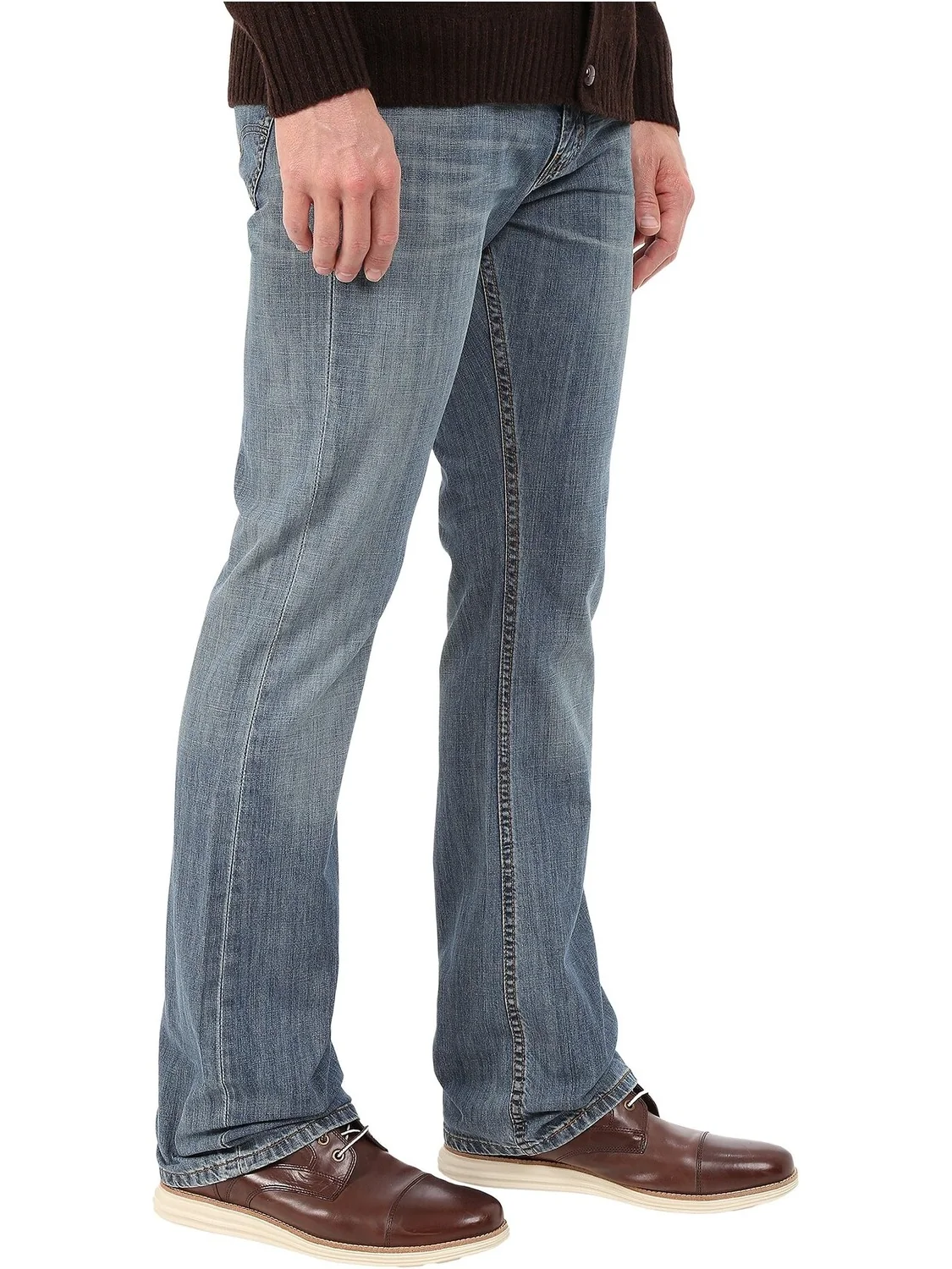 Джинсы 527 Slim Boot Cut Jeans in Medium Chipped Levi's, цвет Medium Chipped — 4