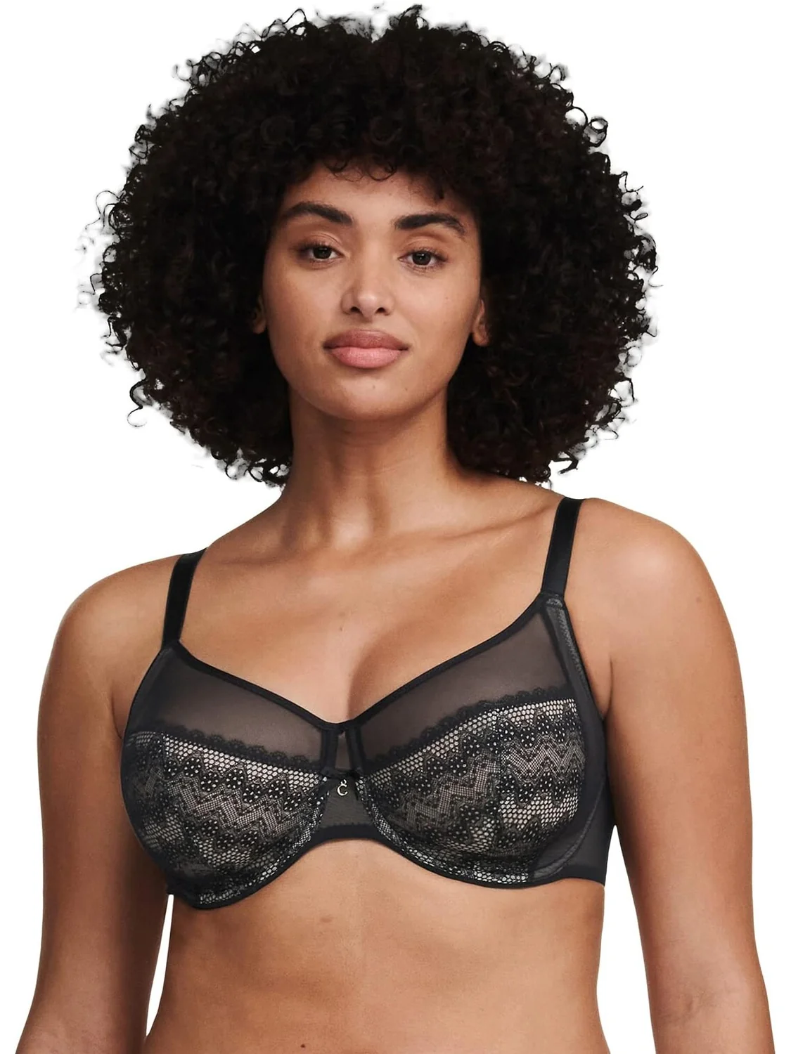 Бюстгальтер на косточках Revele Moi Perfect Fit Chantelle — черный