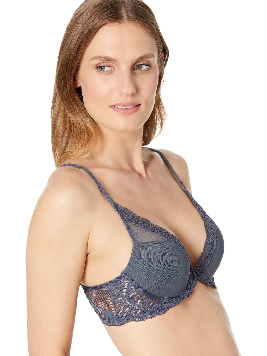Бюстгальтер Feathers Contour с глубоким вырезом 730023 Natori — 3