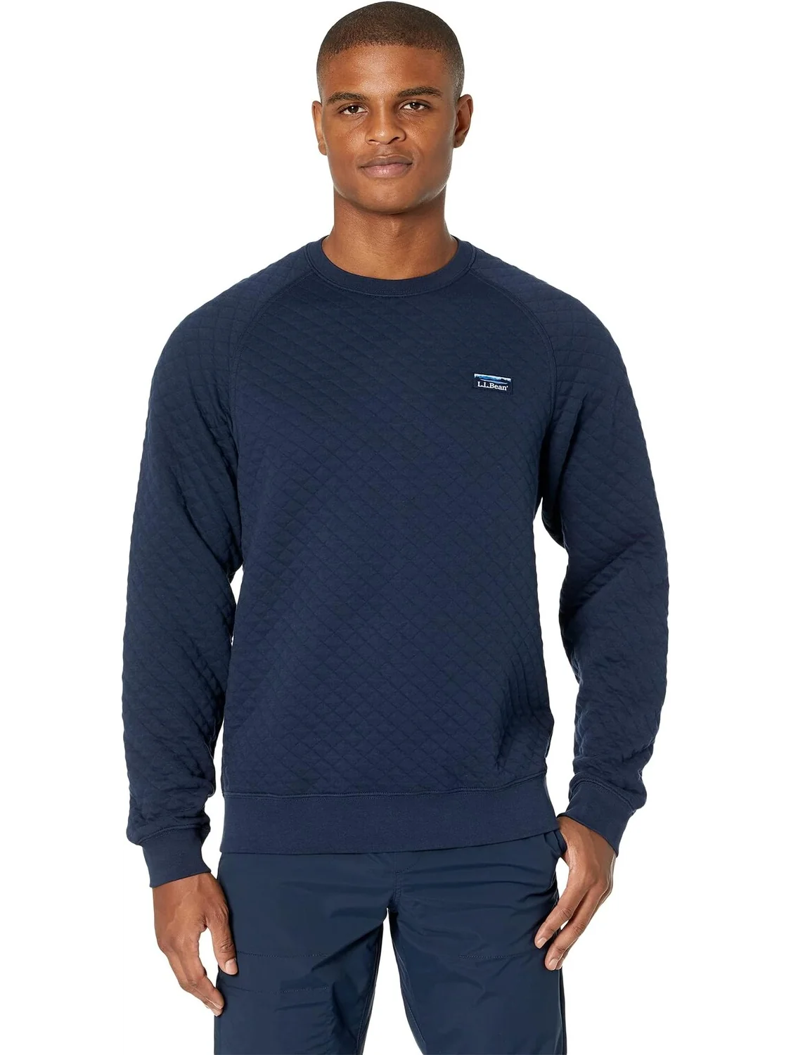 Толстовка Quilted Crew Neck Regular L.L.Bean — 1