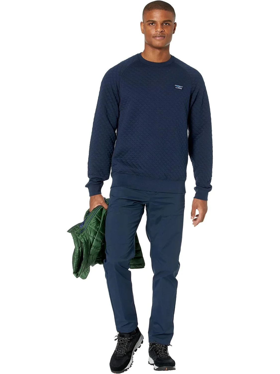 Толстовка Quilted Crew Neck Regular L.L.Bean — 4