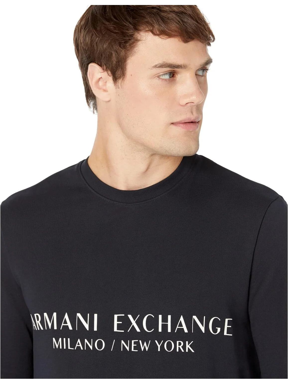 Толстовка с логотипом Milano/New York Armani Exchange — 3