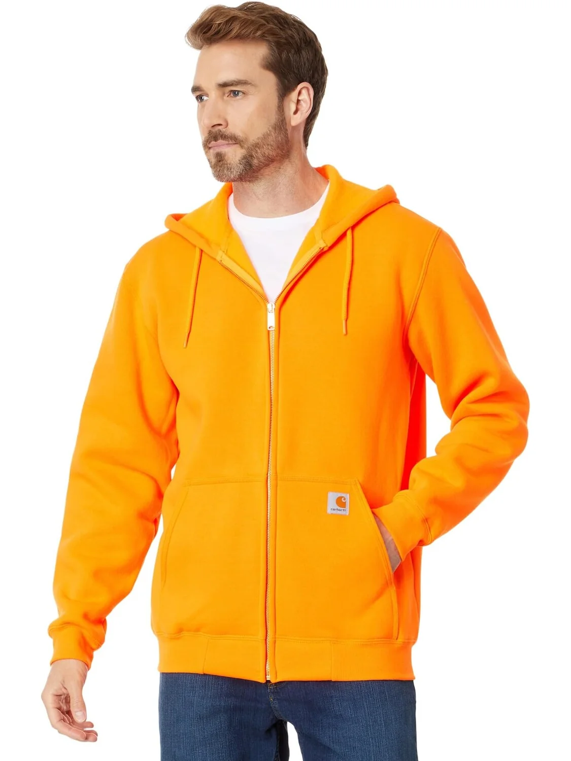 Толстовка MW с капюшоном на молнии спереди Carhartt — 1