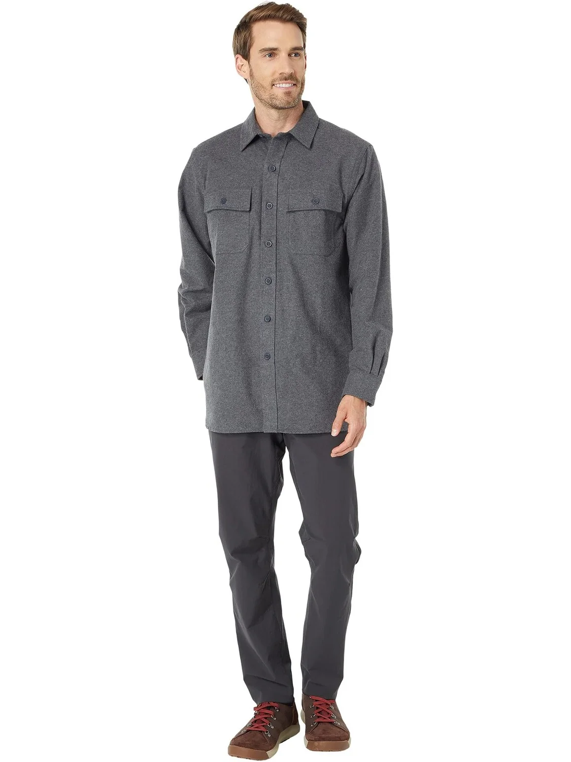 Рубашка из замши, стандартная L.L.Bean — 4