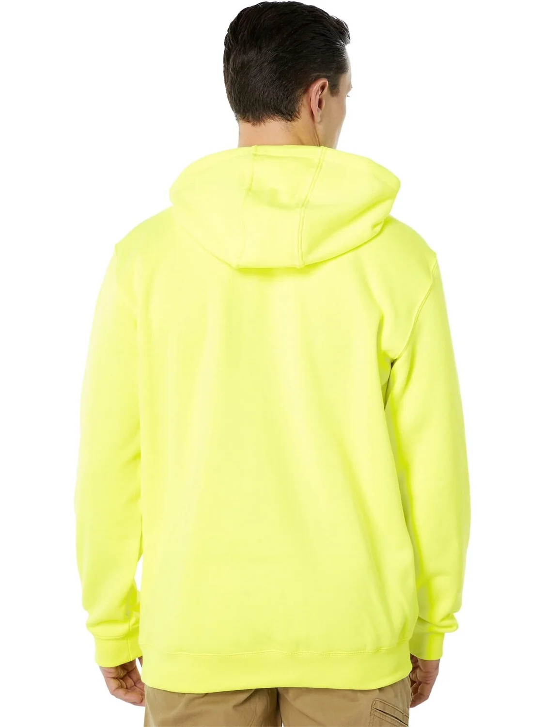 Толстовка свободного кроя средней плотности Carhartt — изображение 2 из 4, лаймовый