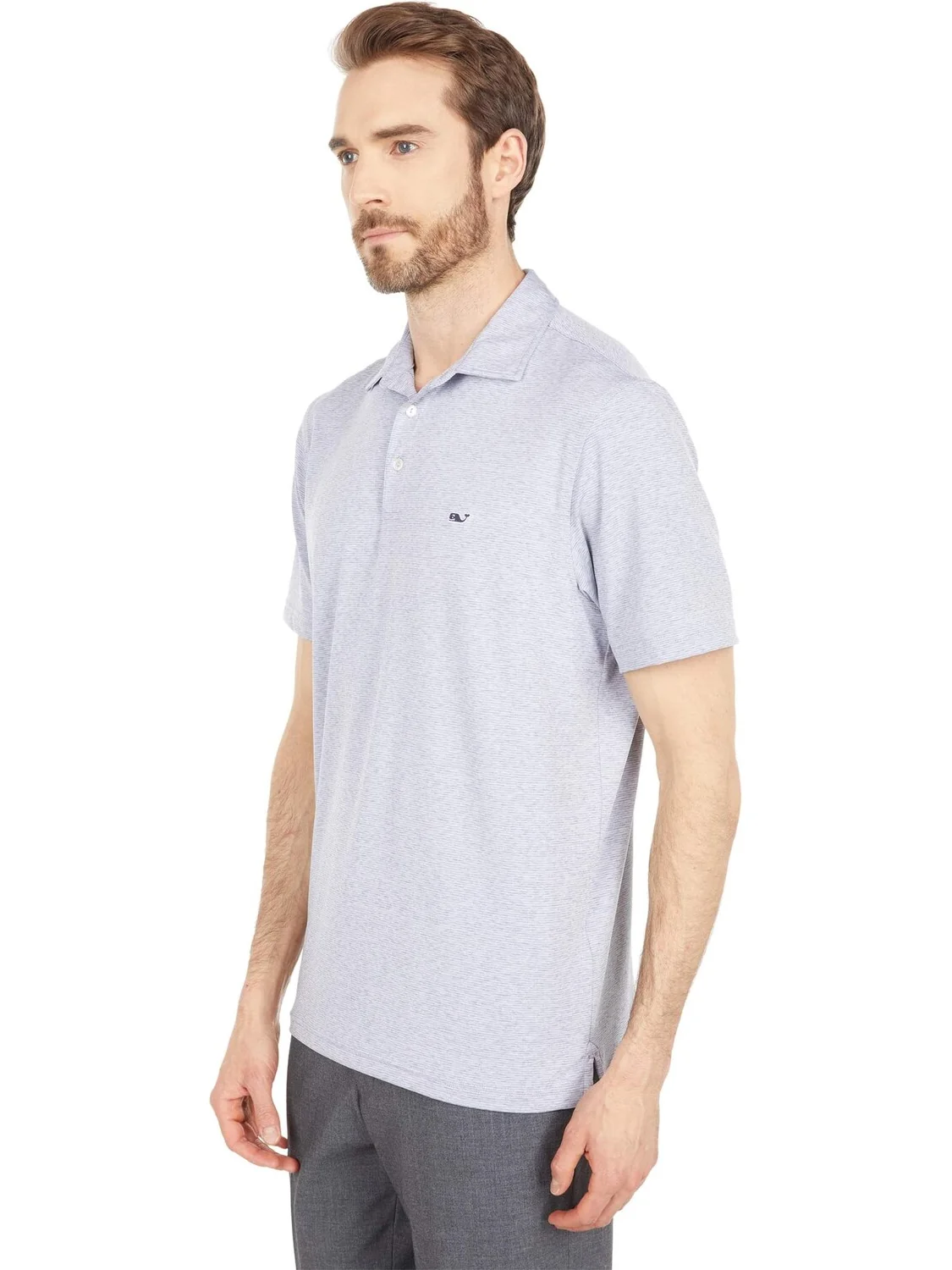 Рубашка-поло St. Jean Stripe Sankaty Polo Vineyard Vines, цвет Stripe Hammerhead — 2
