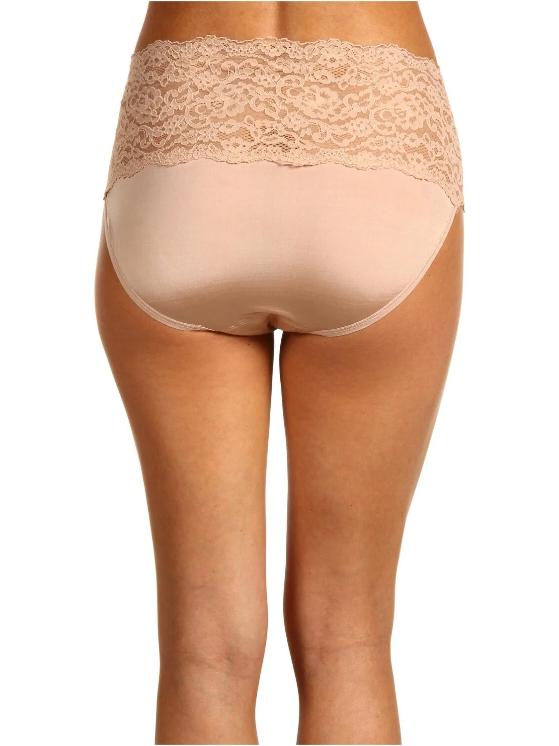 Трусики с высокой посадкой и шелковистой кожей Hanky Panky — 3