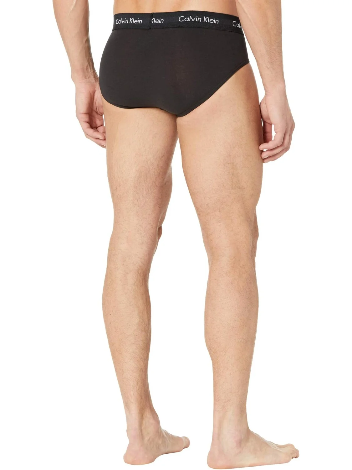 Хлопковые эластичные трусы на бедрах Calvin Klein Underwear — 2
