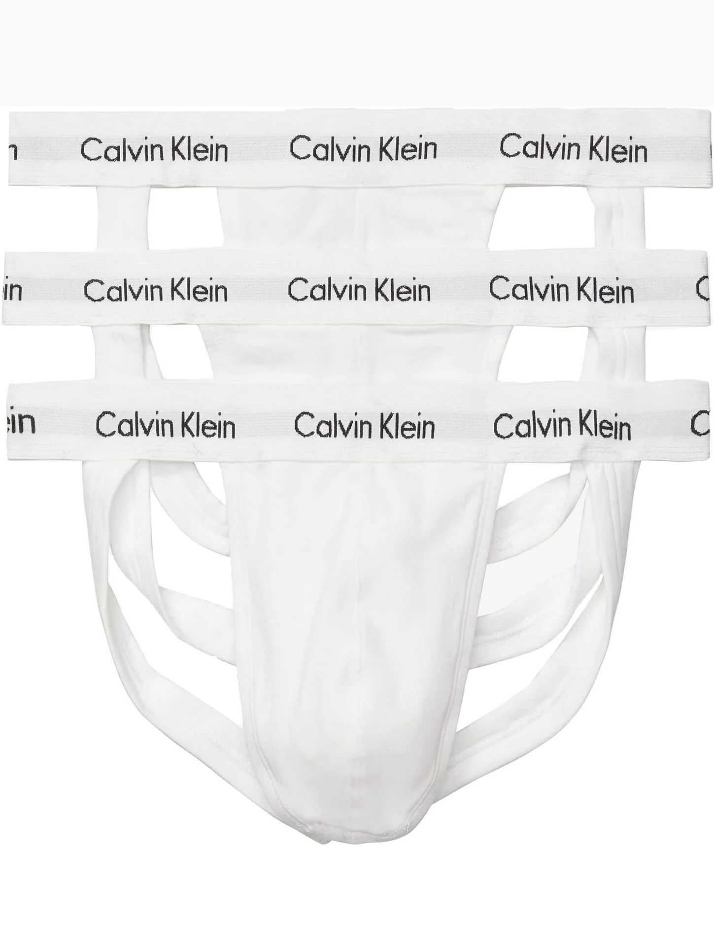 Трусы Cotton Stretch Jock Strap 3-Pack Calvin Klein Underwear — 1