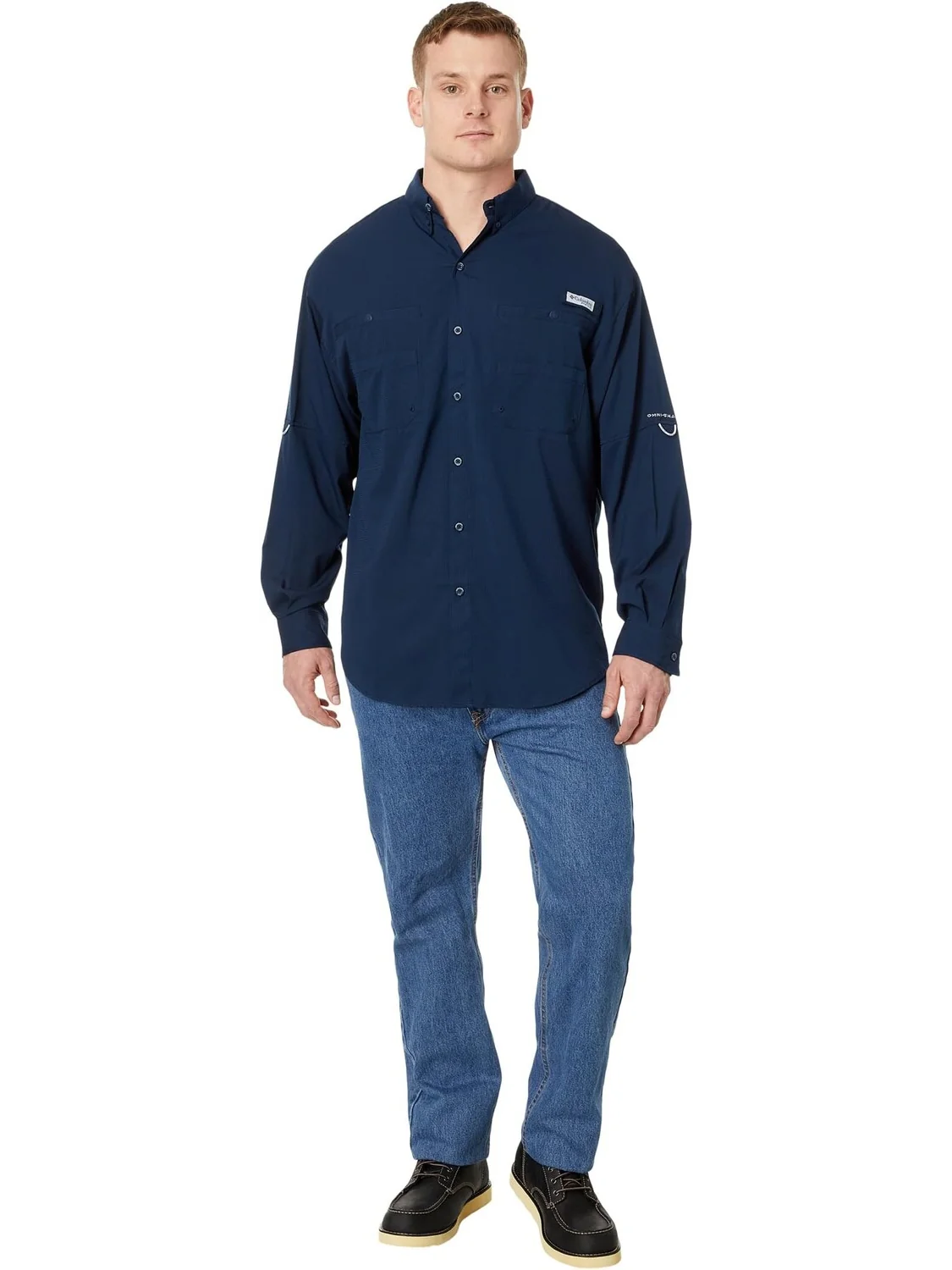 Рубашка Big & Tall Tamiami II L/S Columbia — 4