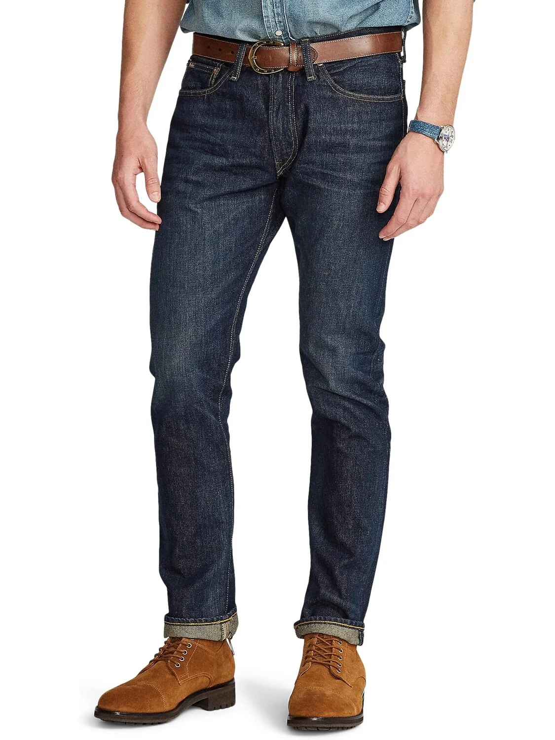 Джинсы Varick Slim Straight Jeans Polo Ralph Lauren