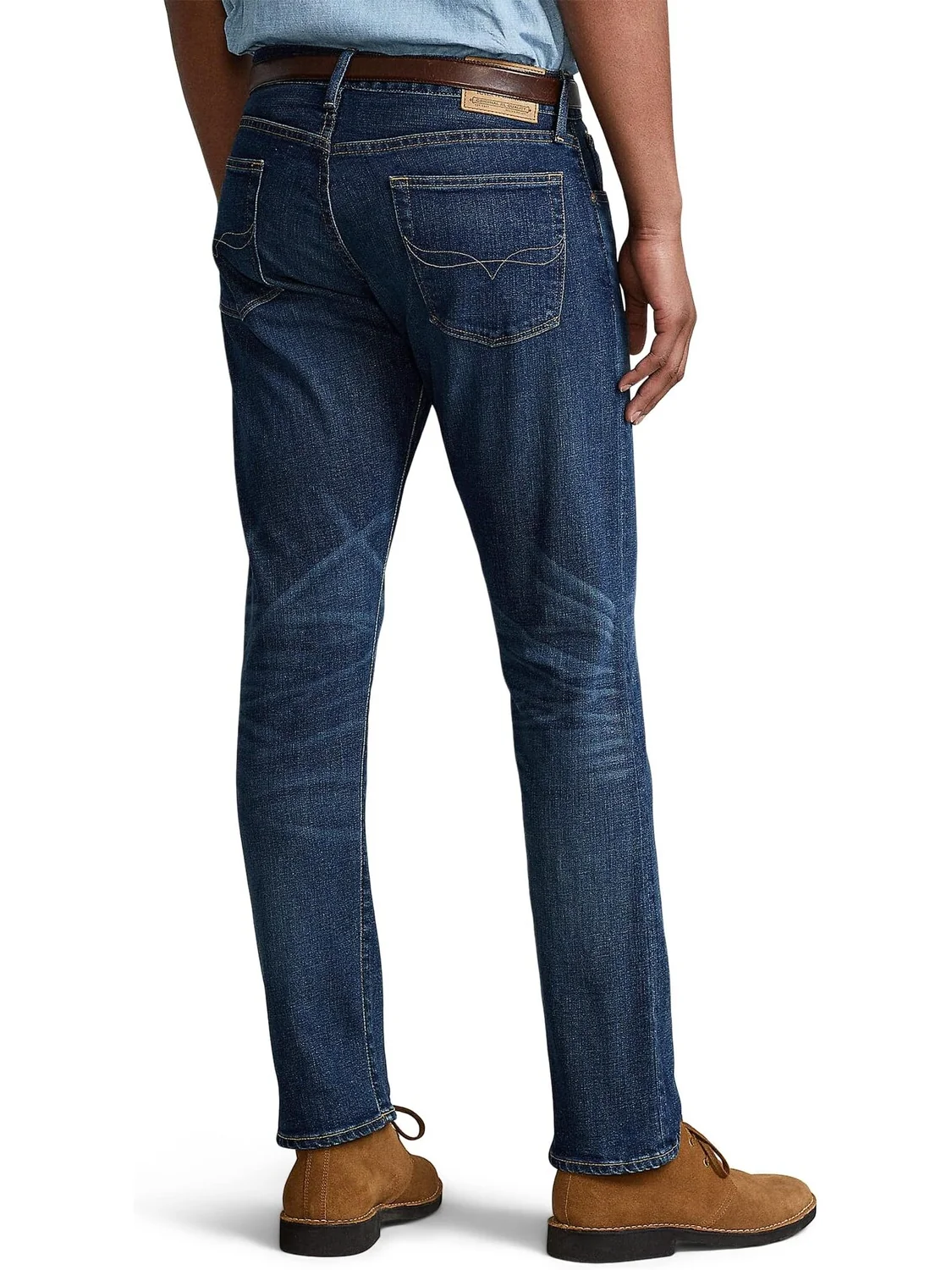 Джинсы Varick Slim Straight Jeans Polo Ralph Lauren, цвет Rockford Medium — 2