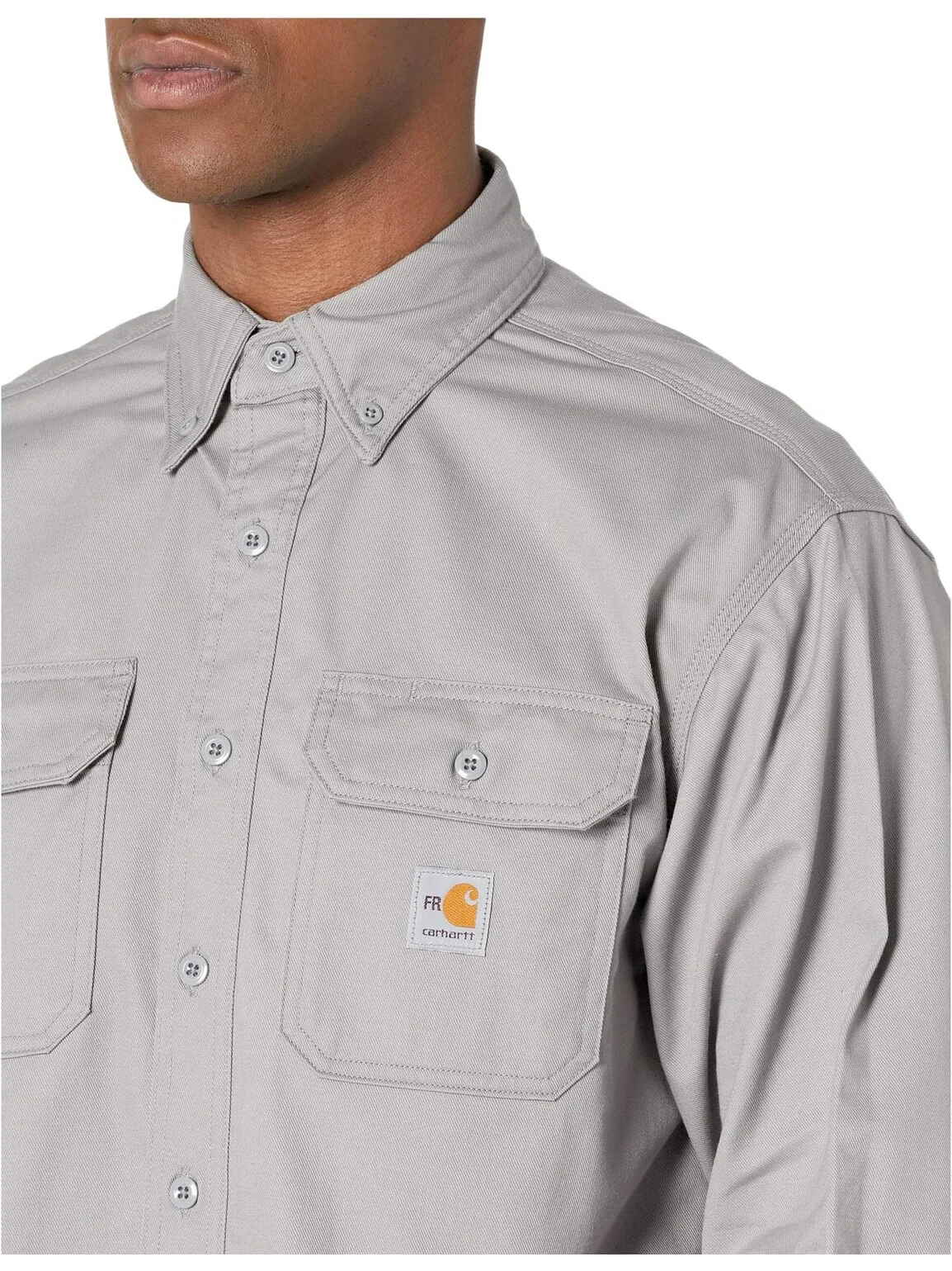 Огнестойкая (FR) классическая рубашка из твила Carhartt — 3