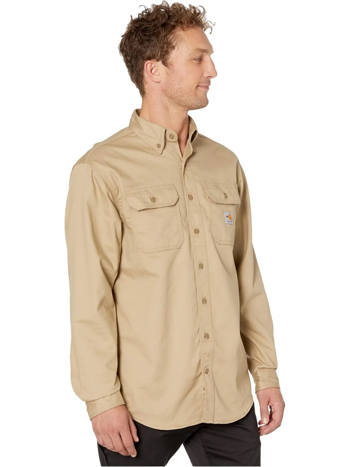 Огнестойкая (FR) классическая рубашка из твила Carhartt — 3