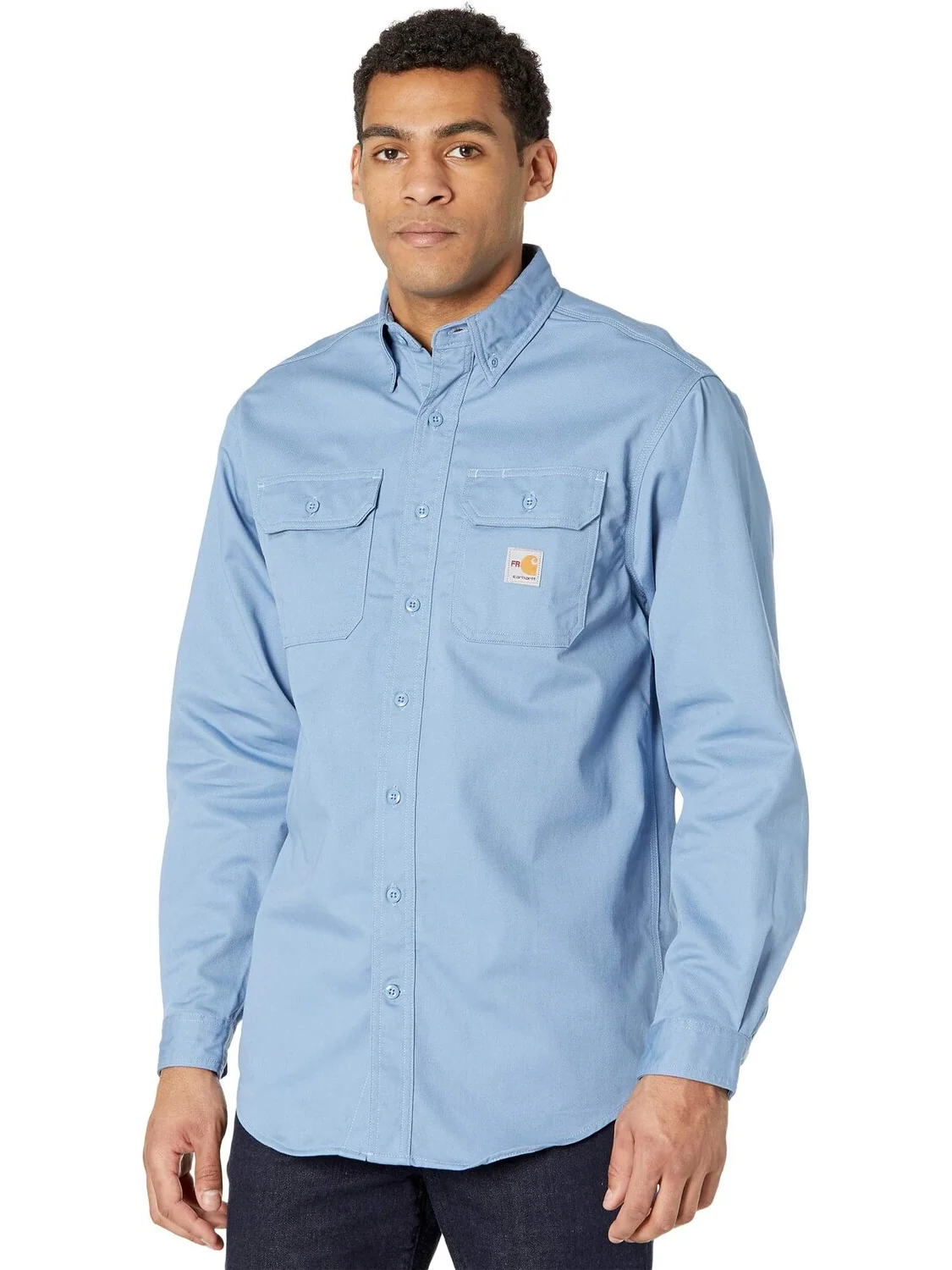 Огнестойкая (FR) классическая рубашка из твила Carhartt — 1