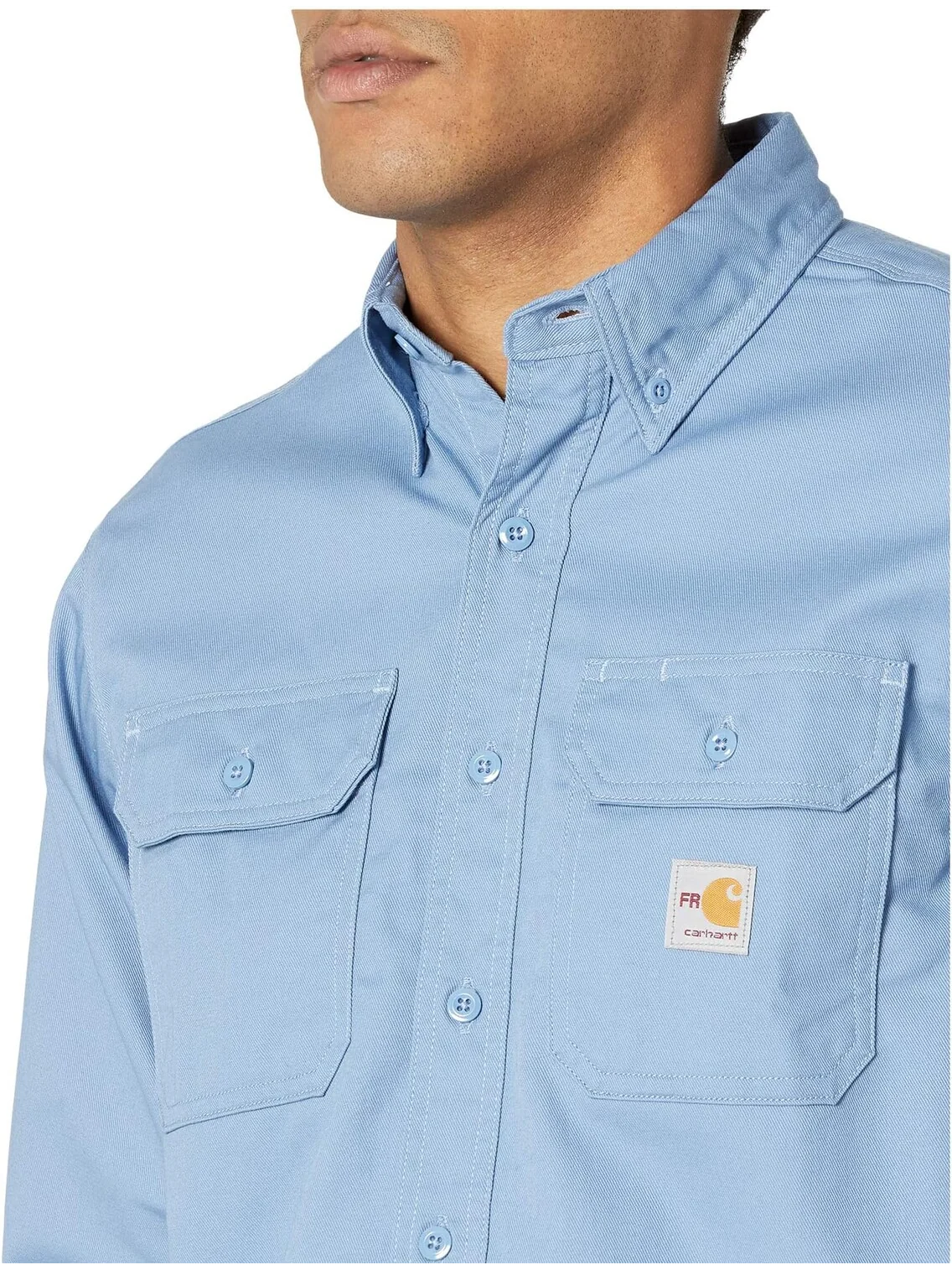 Огнестойкая (FR) классическая рубашка из твила Carhartt — 3