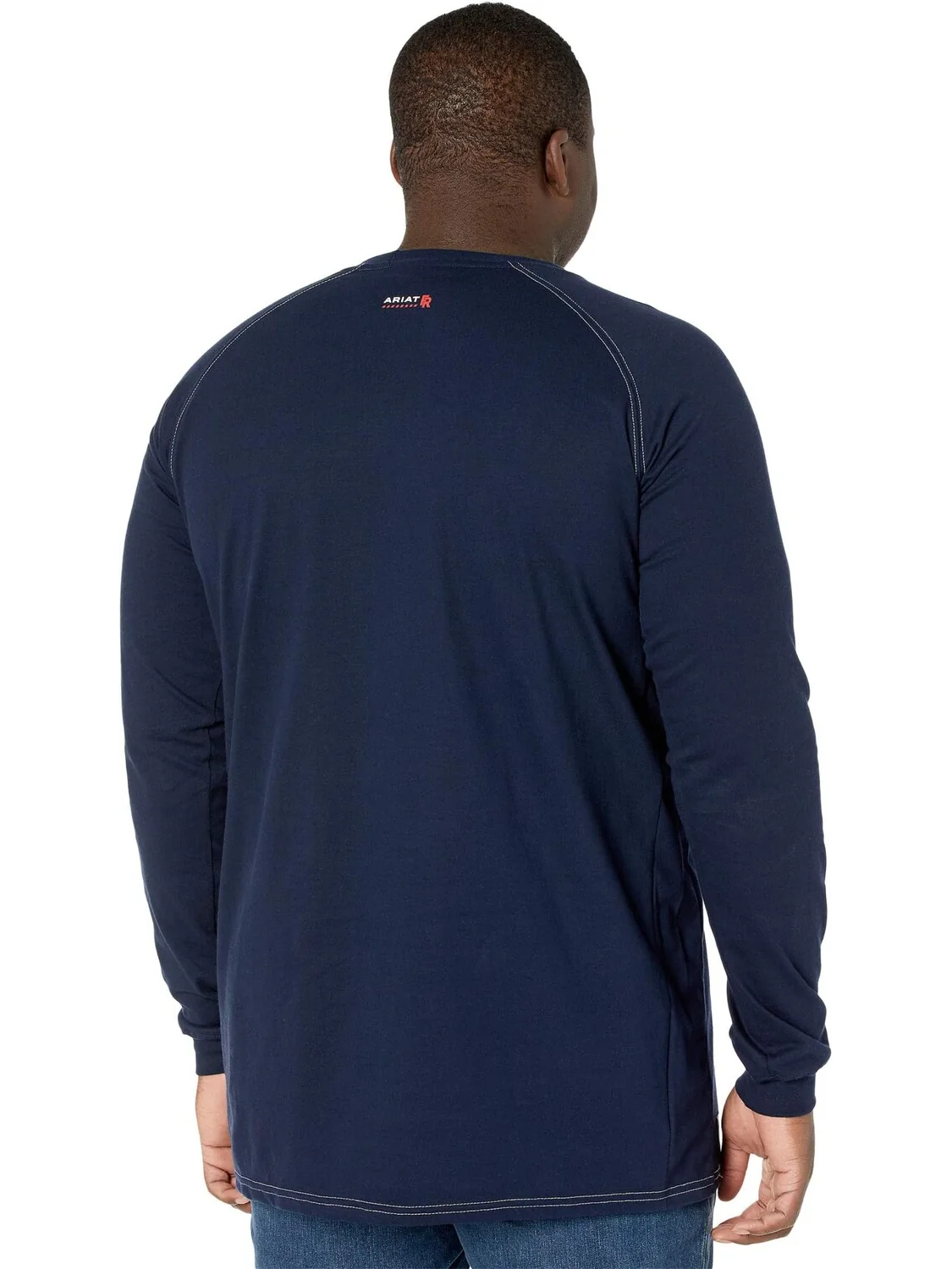 Футболка Big & Tall FR Work Crew Ariat — изображение 2 из 4, темно-синий