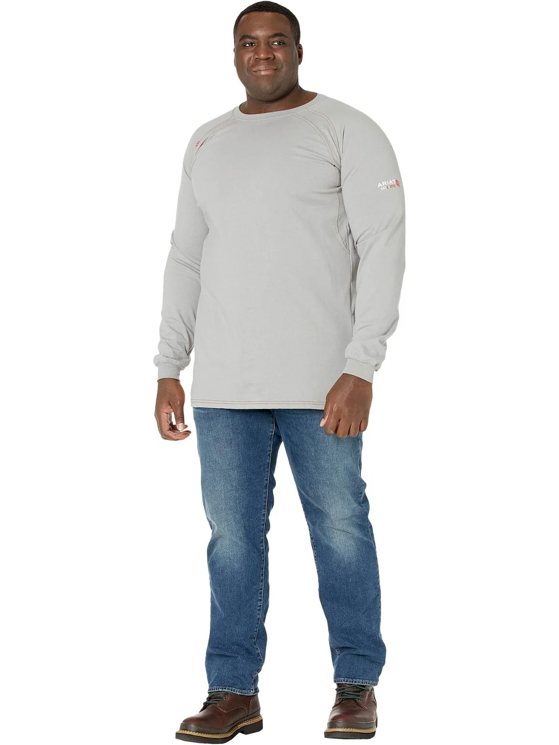 Футболка Big & Tall FR Work Crew Ariat — 4